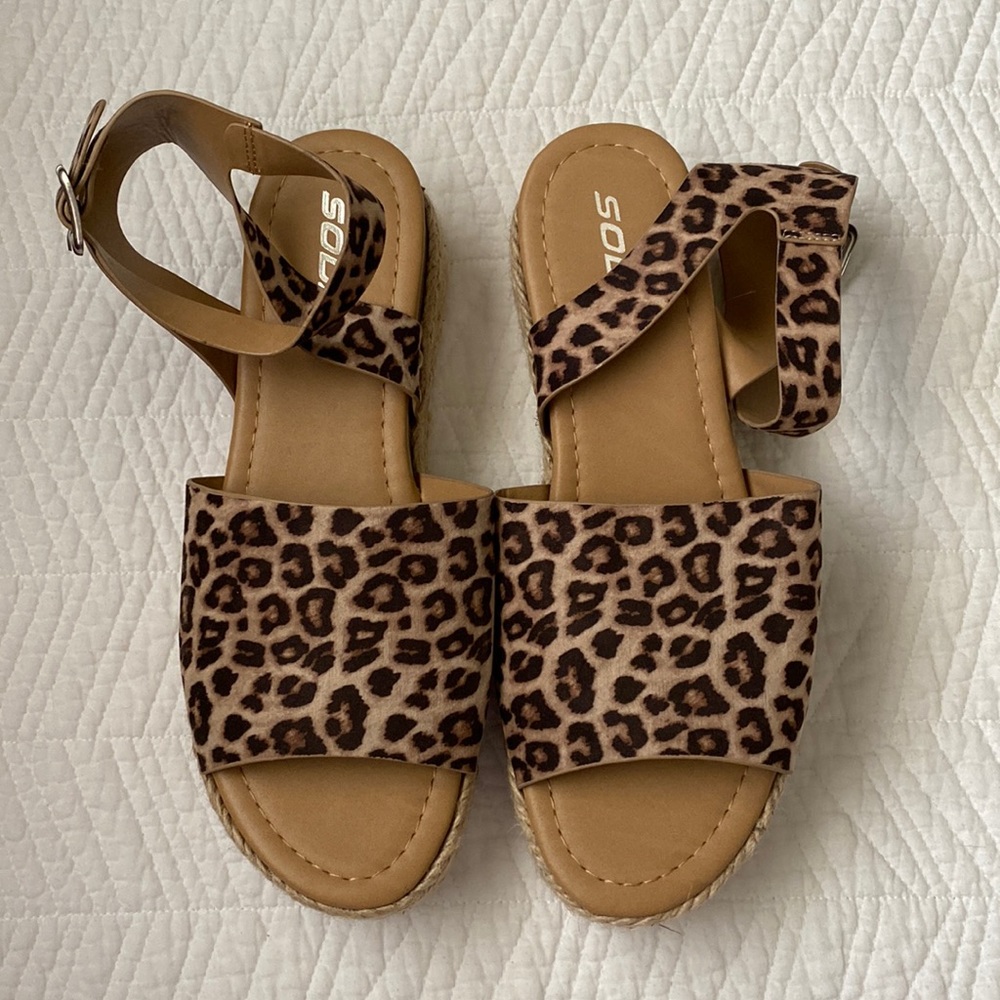 SODA Leopard Sandal